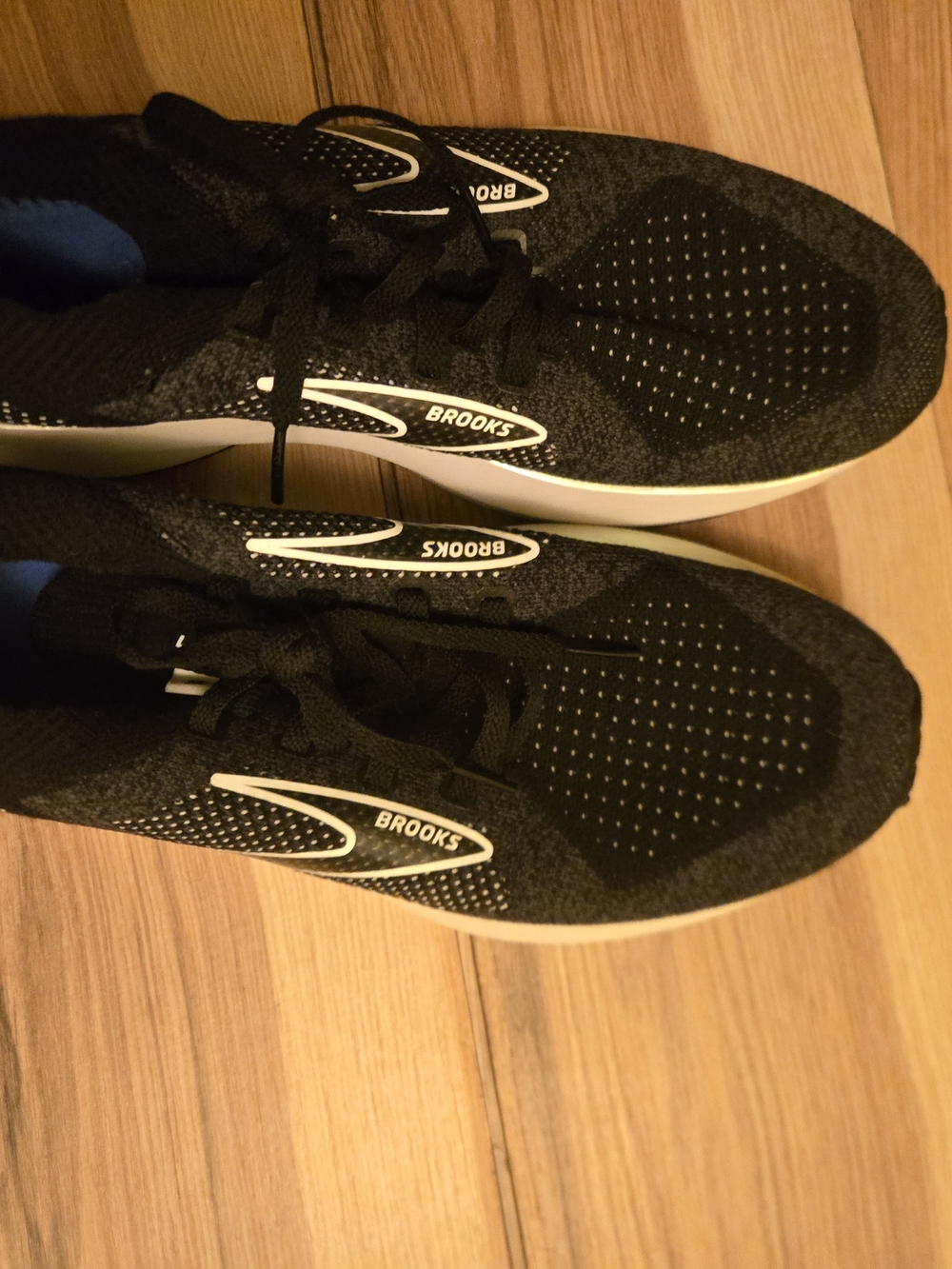 Brooks Women’s Black and White Athletic Running Shoes